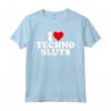 AMO CUORE TECHNO TROLE EDM MUSICA Maglietta - Ideale per gli Amanti della Musica Elettronica - Versione Testo Bianco