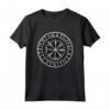 Bussola vichinga Vegvisir - Bussola magica islandese Maglietta - Ideale per gli Amanti della Mitologia Norrena e dei Simboli Magici