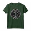 Bussola vichinga Vegvisir - Bussola magica islandese Maglietta - Ideale per gli Amanti della Mitologia Norrena e dei Simboli Magici