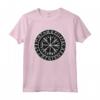 Bussola vichinga Vegvisir - Bussola magica islandese Maglietta - Ideale per gli Amanti della Mitologia Norrena e dei Simboli Magici