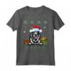 Divertente Maglione Natalizio Elkhound Norvegese - Cappello Babbo Natale - Perfetto per Festività e Feste con il Tuo Cane