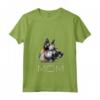 Donna Norvegese Elkhound Mamma Maglietta con Collo a V - Design Mum Mommy Mamg - Ideale per Amanti dei Cani
