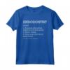 Endodontista Definizione di Lavoro Divertente - T-shirt Dentista del Canale Radicolare - Regalo Compleanno