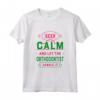 Keep Calm Let Ortodontist Handle It - Compleanno Ortodonzia Maglietta - Design Vintage per Fan dell'Ortodonzia