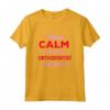 Keep Calm Let Orthodontist Handle It - Ortodonzia Lavoro Maglietta - Design Professionale Manager