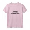 Donna Endodontista Futuro - Maglietta con Collo a V per Regalo a Donne - Ideale per Anniversario, Compleanno o Natale