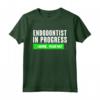Endodontist In Progress - T-shirt Divertente Design Odontoiatrico per Studenti di Endodonzia e Chirurghi Dentistici