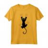 Maglietta a Forma di Gatto | Gattino Graffia l'Abito | T-shirt divertente per Amanti dei Gatti