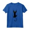 Maglietta a Forma di Gatto | Gattino Graffia l'Abito | T-shirt divertente per Amanti dei Gatti
