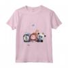 Masha and the Bear Forest Friends Maglietta - Leggera e Taglio Classico - Ideale per Bambini