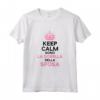 Keep Calm Sorella Futura Sposa - Maglietta Divertente per l'Addio al Nubilato - Ideale per Amiche del Matrimonio