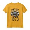 Vintage 1973 Amici Bday 49 Anni Mamma Papà Cinema Film Maglietta - Compleanno 49 Anni Retro 70s Abbigliamento - Ideale per Amanti del Cinema e Abbigliamento Vintage
