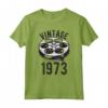 Vintage 1973 Amici Bday 49 Anni Mamma Papà Cinema Film Maglietta - Compleanno 49 Anni Retro 70s Abbigliamento - Ideale per Amanti del Cinema e Abbigliamento Vintage