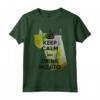 ErSa Estate - Keep Calm e Drink Mojito - Maglietta Idea Regalo per gli Amanti dei Cocktail e dell'Estate