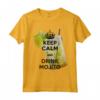 ErSa Estate - Keep Calm e Drink Mojito - Maglietta Idea Regalo per gli Amanti dei Cocktail e dell'Estate