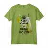 ErSa Estate - Keep Calm e Drink Mojito - Maglietta Idea Regalo per gli Amanti dei Cocktail e dell'Estate