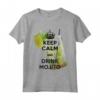 ErSa Estate - Keep Calm e Drink Mojito - Maglietta Idea Regalo per gli Amanti dei Cocktail e dell'Estate