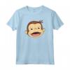 HapTiger Big Face Monkey Smile Maglietta - Official George T-Shirt for Men, Women, Boys, and Girls