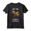 HapTiger Gingerbread Man Not The Gumdrop Buttons Maglietta - Officially Licensed Shrek Apparel - Unique T-shirt for Movie Fans