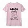 Grazia, Graziella e Grazie ar cazzo - Maglietta Divertente per Compleanno, Feste e Regali - Ideale per Natale e Pasqua