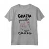 Grazia, Graziella e Grazie ar cazzo - Maglietta Divertente per Compleanno, Feste e Regali - Ideale per Natale e Pasqua