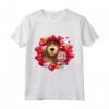 Masha and the Bear You will be my Valentine Maglietta - Prodotto Ufficiale per San Valentino