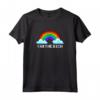 Tax the Rich - Retro Pixel arcobaleno e Arcade Font Maglietta - T-shirt Vintage per l'Uguaglianza Economica - Ideale come Regalo di Natale