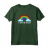 Tax the Rich - Retro Pixel arcobaleno e Arcade Font Maglietta - T-shirt Vintage per l'Uguaglianza Economica - Ideale come Regalo di Natale