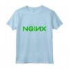 Maglietta Nginx Logo Verde - T-shirt Leggera con Taglio Classico - Ideale per Sviluppatori Web e Appassionati di Tecnologia