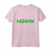 Maglietta Nginx Logo Verde - T-shirt Leggera con Taglio Classico - Ideale per Sviluppatori Web e Appassionati di Tecnologia