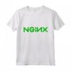Maglietta Nginx Logo Verde - T-shirt Leggera con Taglio Classico - Ideale per Sviluppatori Web e Appassionati di Tecnologia