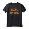 I Love My Wife Paddle Tennis - Maglietta Paddleball per Giocatori di Paddle Tennis - Ideale per Regalo Compleanno o Professionisti