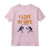 I Love My Wife Paddle Tennis - Maglietta Paddleball per Giocatori di Paddle Tennis - Ideale per Regalo Compleanno o Professionisti