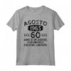 Annata 1963 Anni 60 Compleanno Uomo Vintage Agosto 1963 - Maglietta Divertente per Regalo Compleanno Uomo 60 Anni