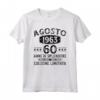 Annata 1963 Anni 60 Compleanno Uomo Vintage Agosto 1963 - Maglietta Divertente per Regalo Compleanno Uomo 60 Anni
