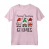 Merry Christmas Gnomies Shirt - Gnome Family Christmas Pajamas - Funny Xmas Tops for Women