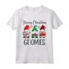 Merry Christmas Gnomies Shirt - Gnome Family Christmas Pajamas - Funny Xmas Tops for Women
