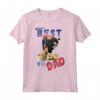 HapTiger Minions World's Best Dad - Officially Licensed T-shirt for Father's Day - Unique Gift Idea