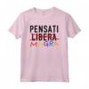 Pensiero Libero Magro - Maglietta Regalo per Uomini di Famiglia - Ideale per Compleanni, Natale, Feste