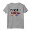 Pensiero Libero Magro - Maglietta Regalo per Uomini di Famiglia - Ideale per Compleanni, Natale, Feste