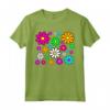 Happy Bright Daisies - Maglietta Daisy Vintage anni '60 '70 - Ideale per Mod Flower Lovers e Giardinieri Groovy