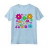 Happy Bright Daisies - Maglietta Daisy Vintage anni '60 '70 - Ideale per Mod Flower Lovers e Giardinieri Groovy