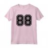 Maglia #88 Black Sports Team - Numero 88 Maglietta Personalizzata per Atleti e Fan di Sport - Ideale per Compleanni e Regali