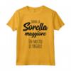 Sono la Sorella Maggiore - Maglietta Divertente per la Rivalità tra Sorelle - Ideale per Regalo