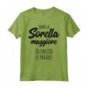 Sono la Sorella Maggiore - Maglietta Divertente per la Rivalità tra Sorelle - Ideale per Regalo