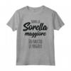 Sono la Sorella Maggiore - Maglietta Divertente per la Rivalità tra Sorelle - Ideale per Regalo