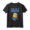 HapTiger Minions Stuart One In A Minion Maglietta - Officially Licensed Apparel for Fans