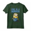 HapTiger Minions Stuart One In A Minion Maglietta - Officially Licensed Apparel for Fans