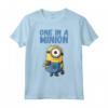 HapTiger Minions Stuart One In A Minion Maglietta - Officially Licensed Apparel for Fans