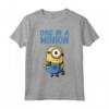 HapTiger Minions Stuart One In A Minion Maglietta - Officially Licensed Apparel for Fans